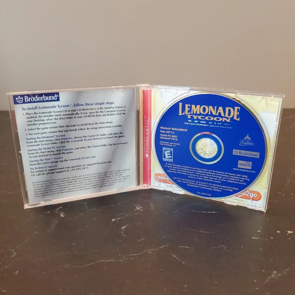 Lemonade Tycoon. PC Game.